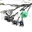 Load image into Gallery viewer, Rywire Honda B-Series OBD1 Tuck Budget Eng Harness w/OBD1 Dist/Inj/Alt/92-95 ECU Plugs (Adapter Req) - Detail View