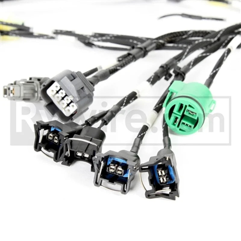 Rywire Honda B-Series OBD1 Tuck Budget Eng Harness w/OBD1 Dist/Inj/Alt/92-95 ECU Plugs (Adapter Req) - Detail View