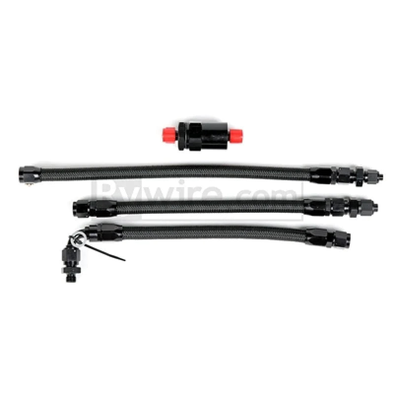 Rywire Honda B/D-Series Fuel Line Kit - Side View