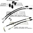 Load image into Gallery viewer, Rywire Proportion Valve Relocation Kit (Drop Ship Only - On PO Note Vehicle and Master Cyl Type) - Back View