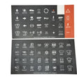 Load image into Gallery viewer, Rywire Switch Panel Keypad Label Sheet