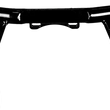 Load image into Gallery viewer, SANTORO FABWORX - Nyd Engine Crash Bar Black Flh/Flt 14-E23 No Spoilr - 750-03085