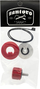 SANTORO FABWORX - Seat Screw St Red - 750-03173
