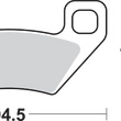 Load image into Gallery viewer, SBS Brake Pads - Side View