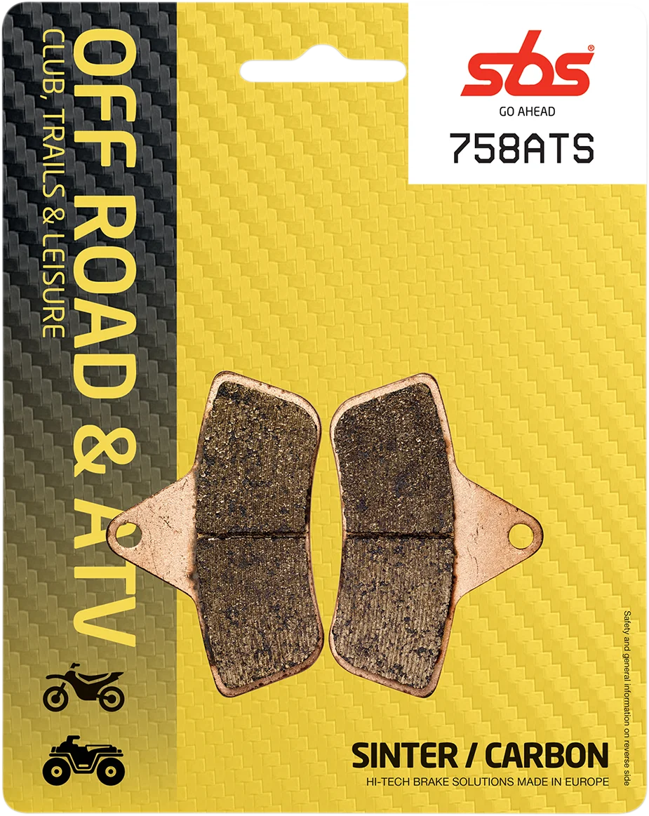 SBS Brake Pads - Arctic Cat - Side View