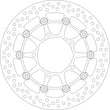 Load image into Gallery viewer, SBS Brake Rotor - SBS - Front - Side View