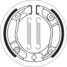 Load image into Gallery viewer, SBS Brake Shoes - Honda - Side View