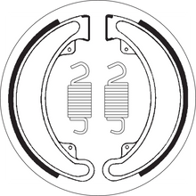 Load image into Gallery viewer, SBS Brake Shoes - Honda - Side View