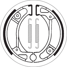 Load image into Gallery viewer, SBS Brake Shoes - Honda - Side View
