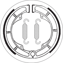 Load image into Gallery viewer, SBS Brake Shoes - Suzuki - Side View