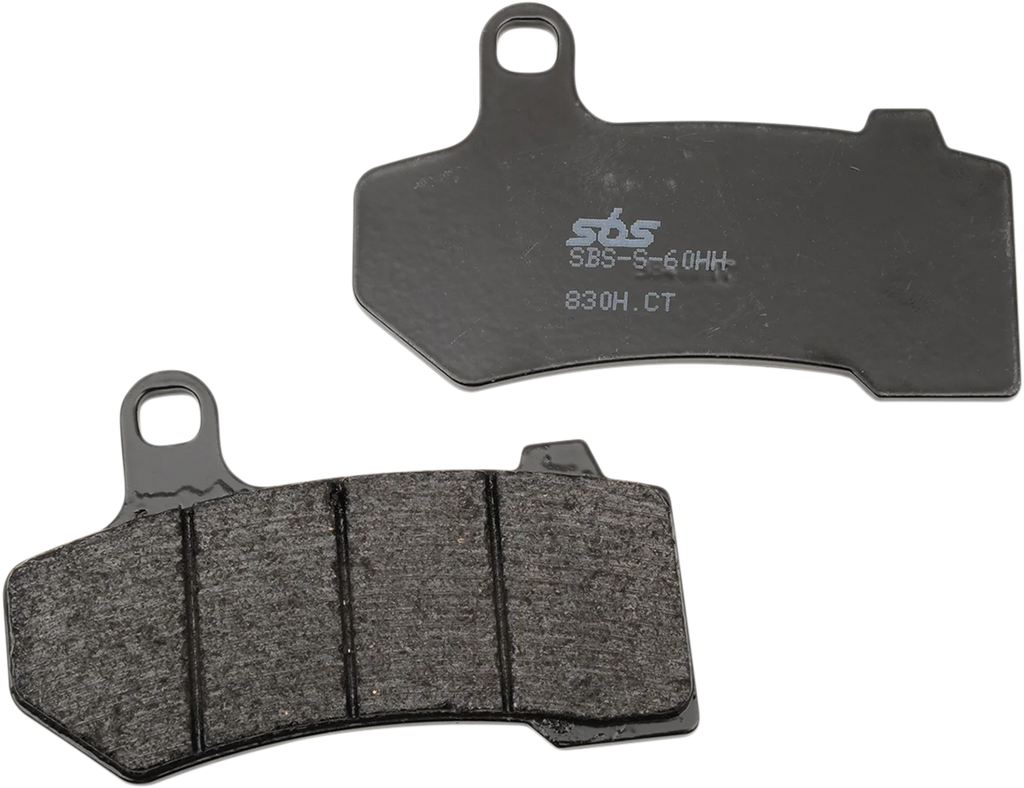 SBS Carbon Tech Brake Pads - Side View