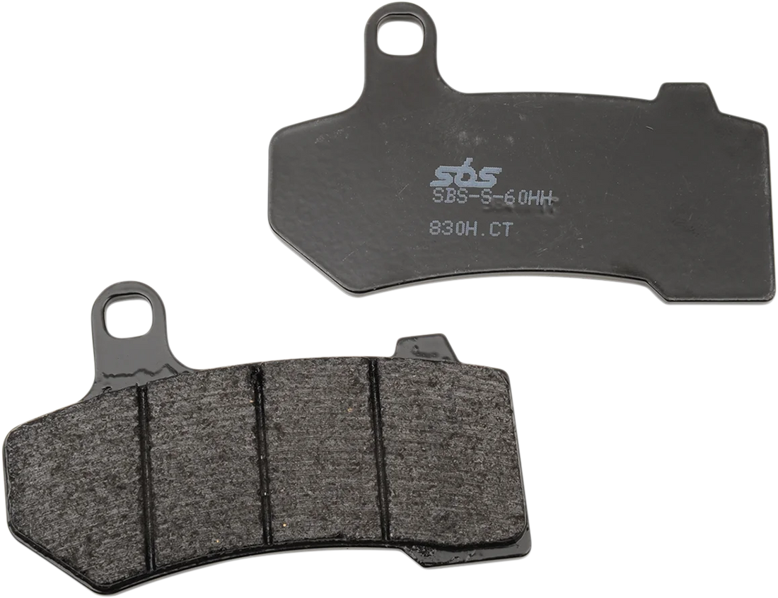 SBS Carbon Tech Brake Pads - Harley-Davidson - Side View