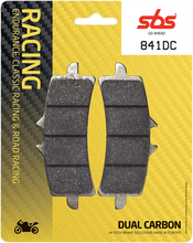 Load image into Gallery viewer, SBS Dual Carbon Brake Pads - Side View