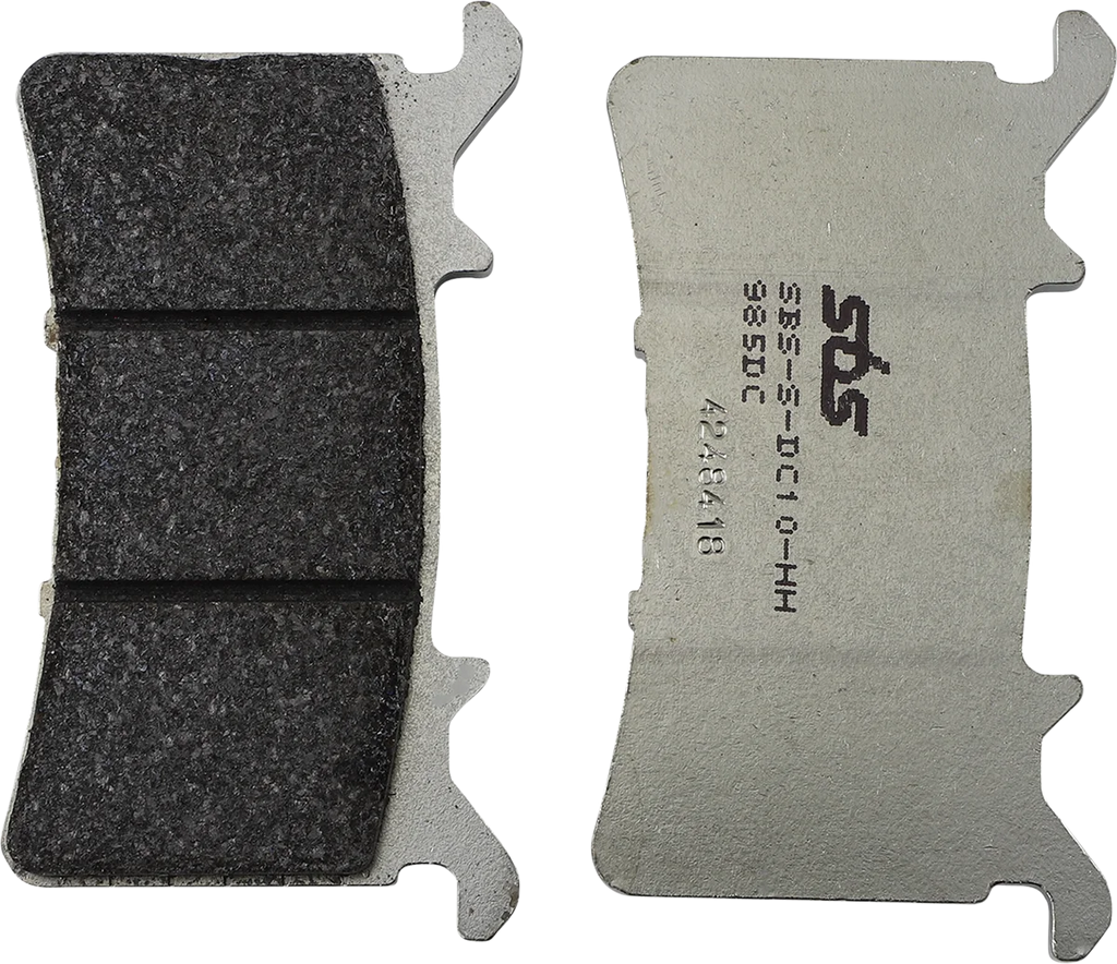 SBS Dual Carbon Brake Pads - 985DC - Main Product View