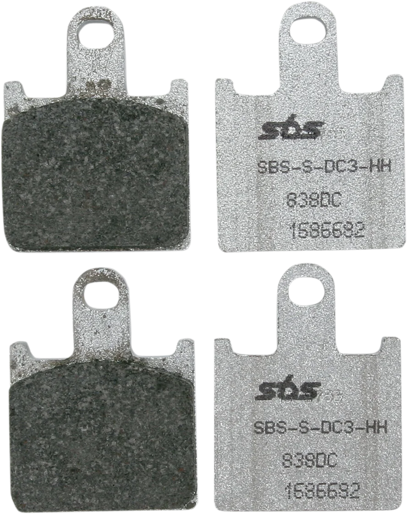 SBS Dual Carbon Brake Pads - ZX-14R - Main Product View