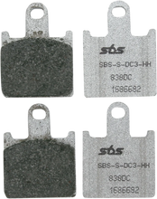 Load image into Gallery viewer, SBS Dual Carbon Brake Pads - ZX-14R - Main Product View
