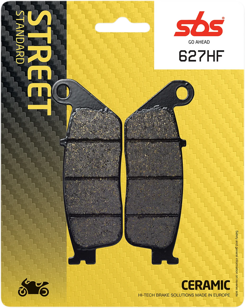 SBS HF Brake Pads - Side View