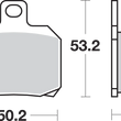 Load image into Gallery viewer, SBS HF Brake Pads - Side View