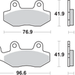 Load image into Gallery viewer, SBS HF Brake Pads - Honda - Side View