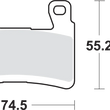 Load image into Gallery viewer, SBS HS Brake Pads - Kawsasaki - 894HS - Side View