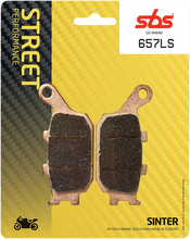 Load image into Gallery viewer, SBS LS Brake Pads - Kawasaki/Suzuki - 657LS - Side View