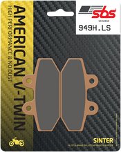 Load image into Gallery viewer, SBS LS Brake Pads - Softail - 949H.LS - Side View