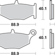 Load image into Gallery viewer, SBS LS Brake Pads - Suzuki - 833LS - Side View