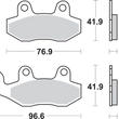 Load image into Gallery viewer, SBS Off-Road Sintered Brake Pads - Side View