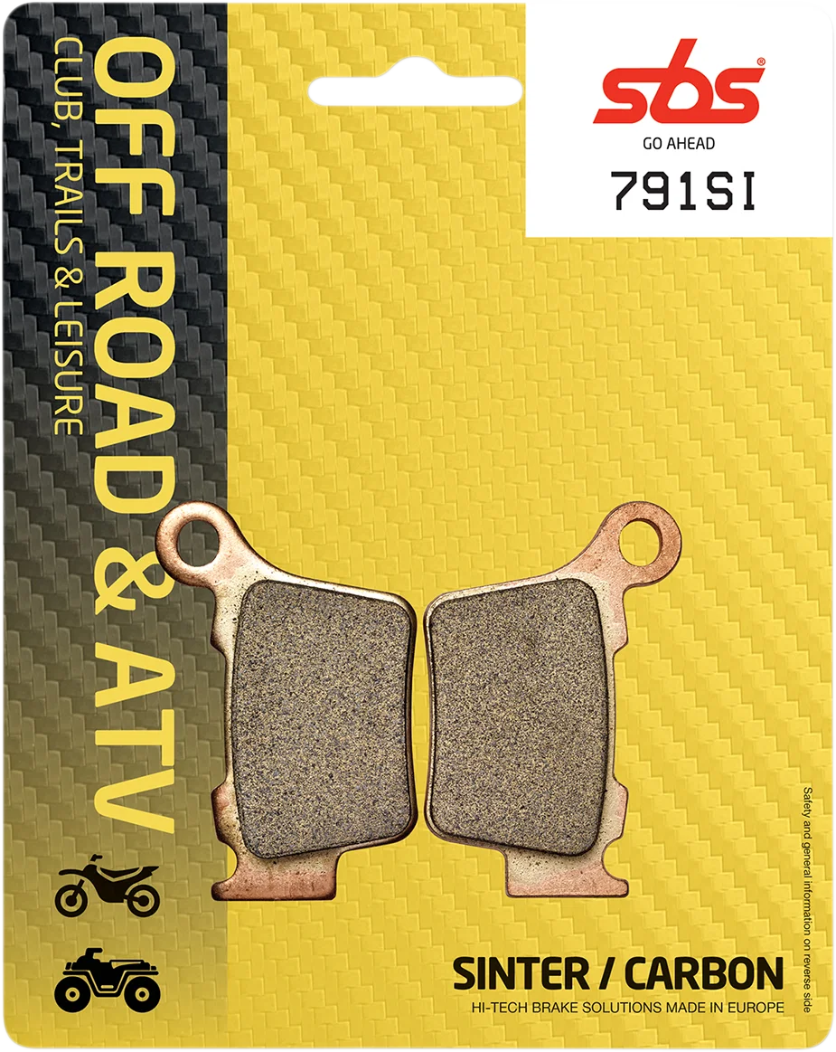 SBS Off-Road Sintered Brake Pads - Side View