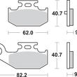 Load image into Gallery viewer, SBS Off-Road Sintered Brake Pads - Side View