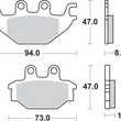 Load image into Gallery viewer, SBS Off-Road Sintered Brake Pads - Side View