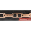 Load image into Gallery viewer, SCE Gaskets 1.7 x 1.500 Copper Embossed Exh Gskt 4064 fits Mopar BB