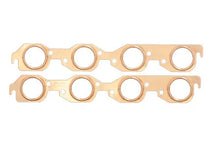 Load image into Gallery viewer, SCE Gaskets BBC Copper Exhaust Gskts 2.00 Round Port 4313