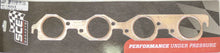 Load image into Gallery viewer, SCE Gaskets BBC Round Port Copper Exhaust Gasket Set 4213