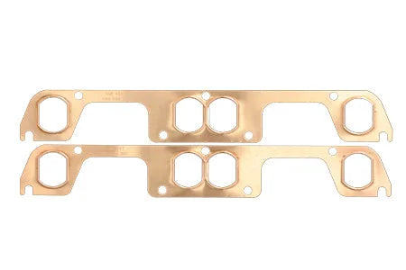 SCE Gaskets Copper Exhaust Gskts for HKR Adapter Plate 4511 fits SBC