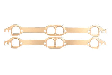 SCE Gaskets D-Port Copper Exhaust Gasket Set 4611 fits SBC LT1