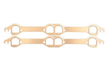 Load image into Gallery viewer, SCE Gaskets D-Port Copper Exhaust Gasket Set 4611 fits SBC LT1