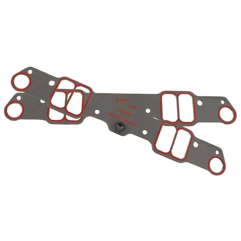 SCE Gaskets Intake Gasket 1.23 x 2.40 Mod Port 228107 fits Pontiac V8