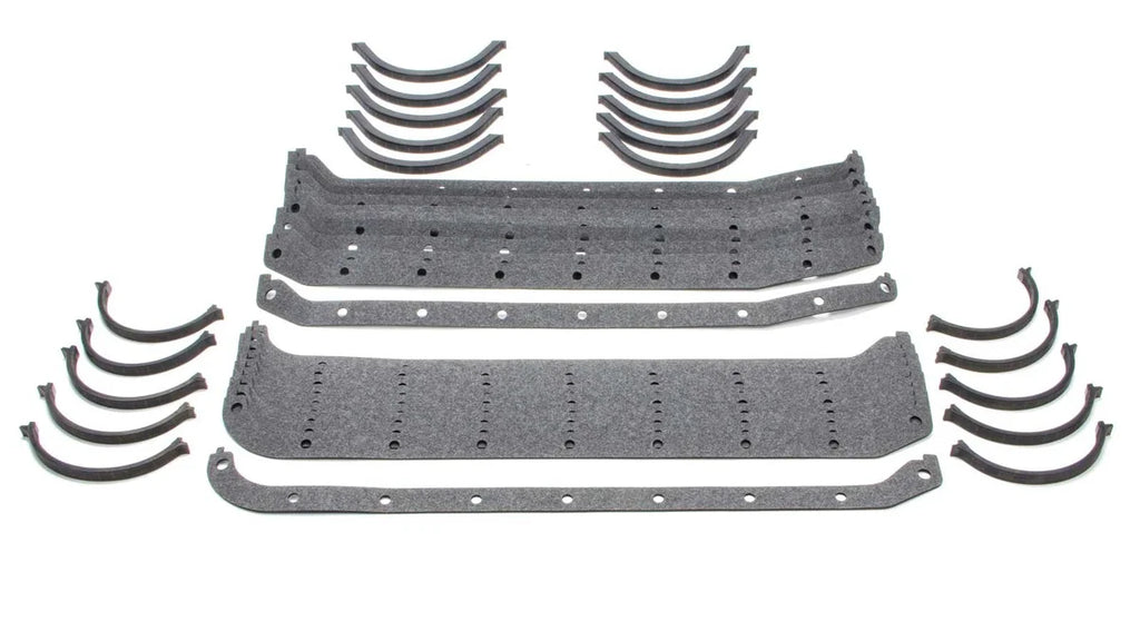 SCE Gaskets Oil Pan Gaskets - Dyno-Pak (10) 11095-10 fits SBC