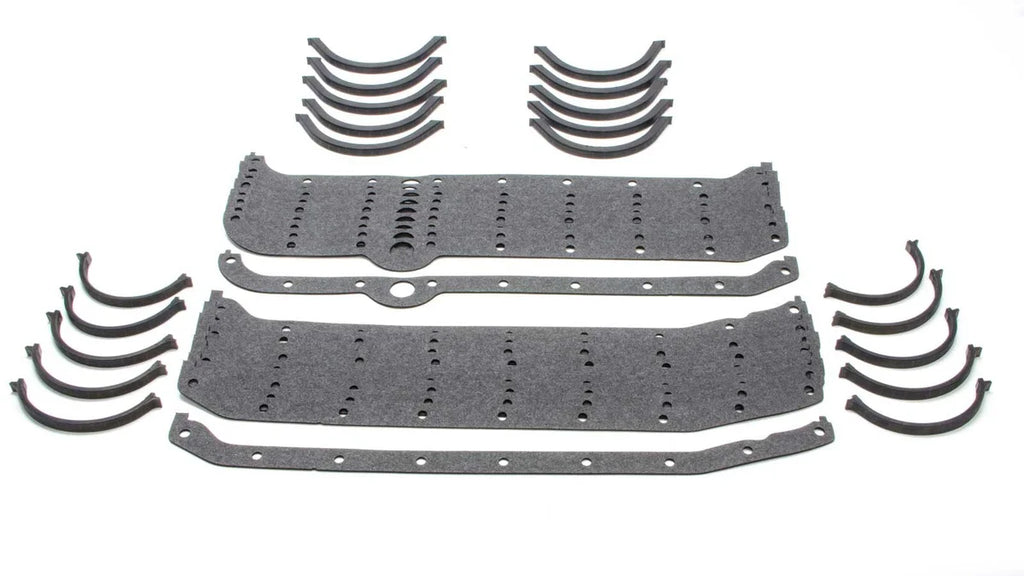 SCE Gaskets Oil Pan Gaskets - RH D/S Dyno Pak (10) 11092-10 fits SBC