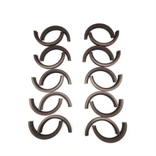 Load image into Gallery viewer, SCE Gaskets Rear Main Seal Dyno- Pak (10) 2-Piece Viton 21105-10 fits SBC
