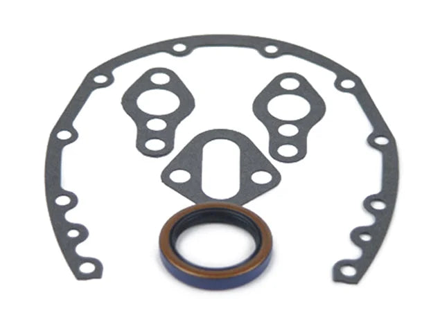 SCE Gaskets Timing Cover Gaasket Set w/Seal 11103 fits SBC