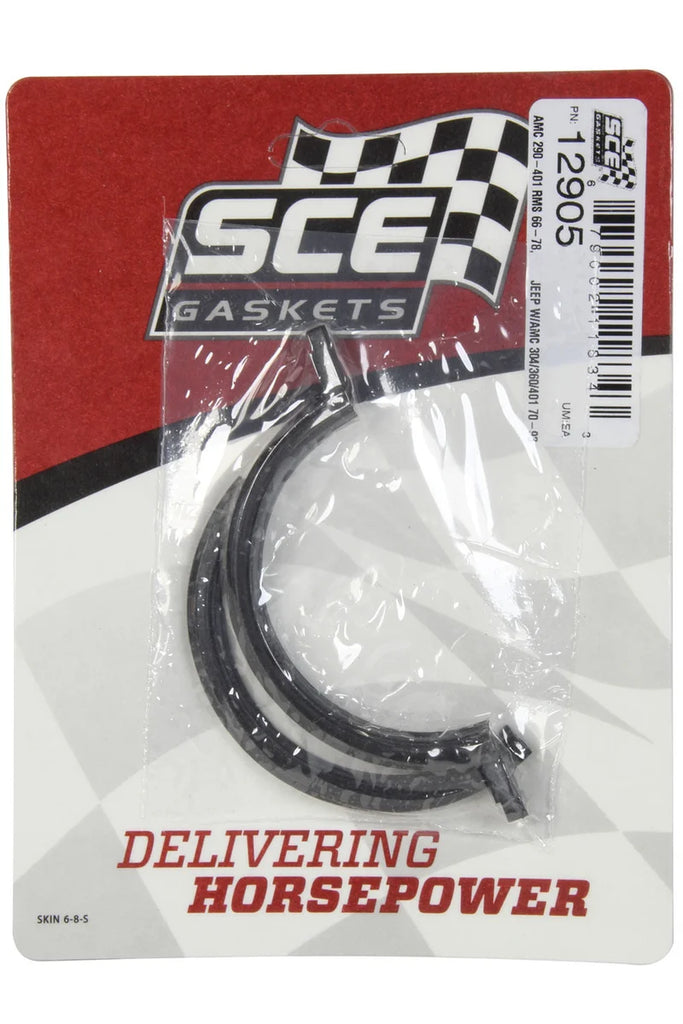 SCE Gaskets V8 Rear Main Seal 12905 fits AMC 360-401 V8