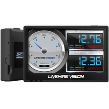 Load image into Gallery viewer, SCT Performance Livewire Vision Performance Monitor (for 1996+ Ford Vehicles) - Side View