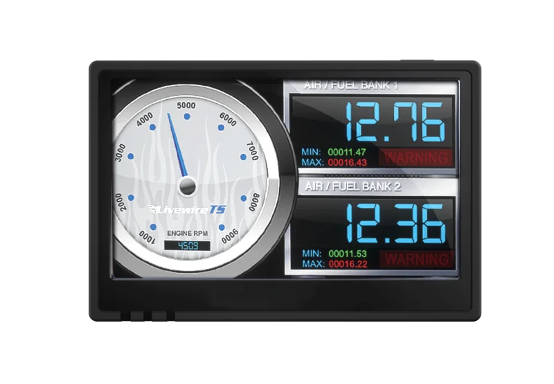 SCT Performance Livewire Vision Performance Monitor (for 1996+ Ford Vehicles) - Back View