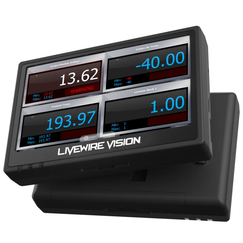 SCT Performance Livewire Vision Performance Monitor (for 1996+ Ford Vehicles) - Installation View