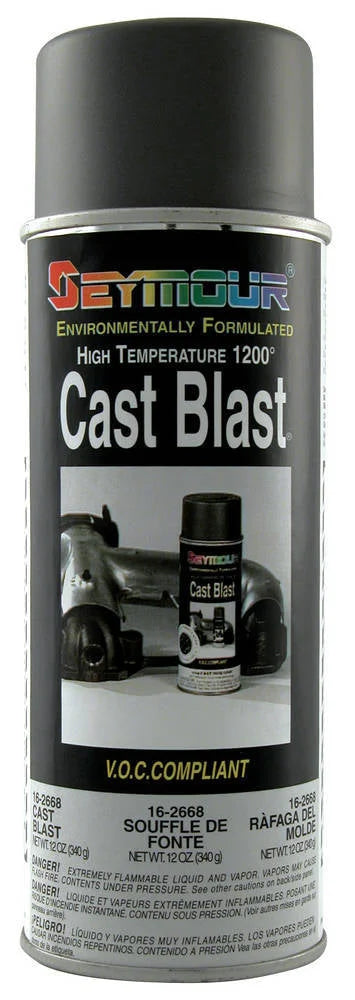 SEYMOUR PAINT Cast Iron Gray Hi-Heat Paint 16-2668