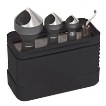 Load image into Gallery viewer, SHAVIV Countersink Zero Flute 3pc Set + 1 Deburr Bit 90098