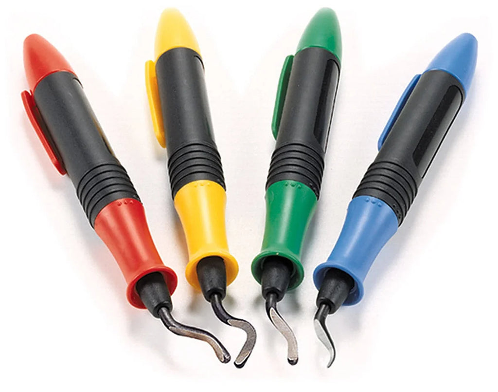 SHAVIV Deburring Kit 4pc Glo- Burr Handykit 29114