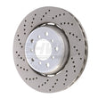 Load image into Gallery viewer, SHW 01-06 BMW M3 3.2L Left Front Drilled Lightweight Brake Rotor (European Model) (34112282801) - Main Product View